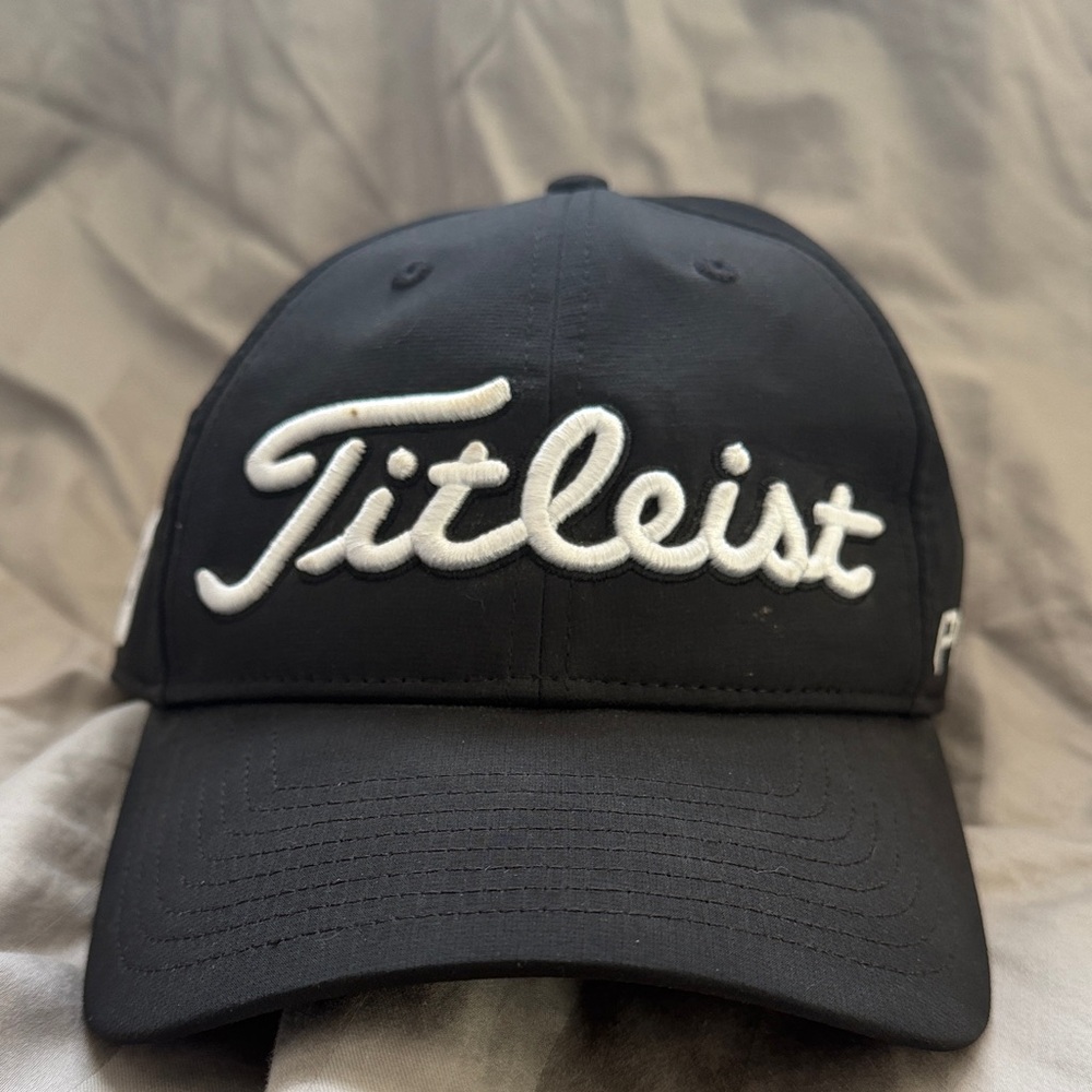 Titleist Black and White Golf Cap